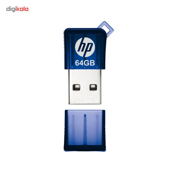 فلش مموری USB 2.0 اچ پی مدل v165w ظرفیت 64 گیگابایت