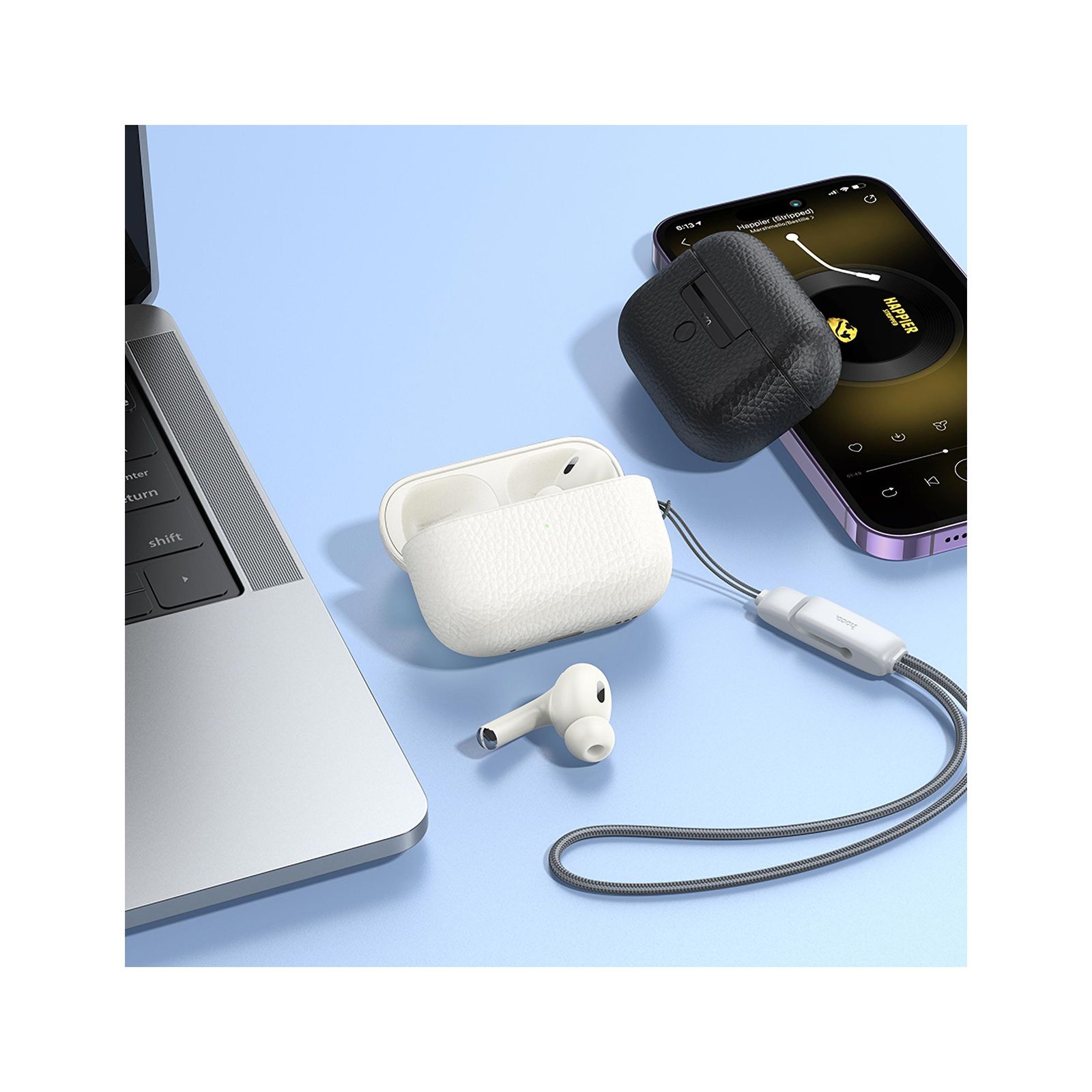 هدفون بلوتوثی هوکو مدل EQ9 PLUS ANC -  - 5