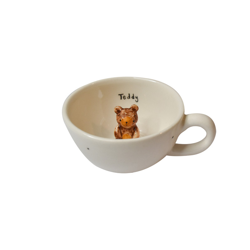 فنجان سرامیکی طرح teddy