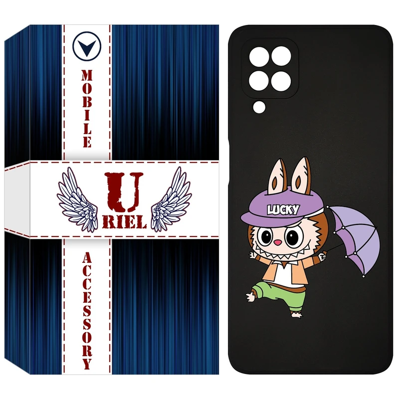 کاور یوریل مدل KSH کد 125 طرح عروسک لبوبو مناسب برای گوشی موبایل سامسونگ Galaxy A22 4G / M32 4G / M22 4G