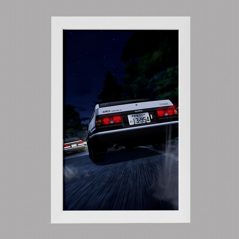 تابلو خندالو مدل مسابقه اتومبیل رانی کد F1953