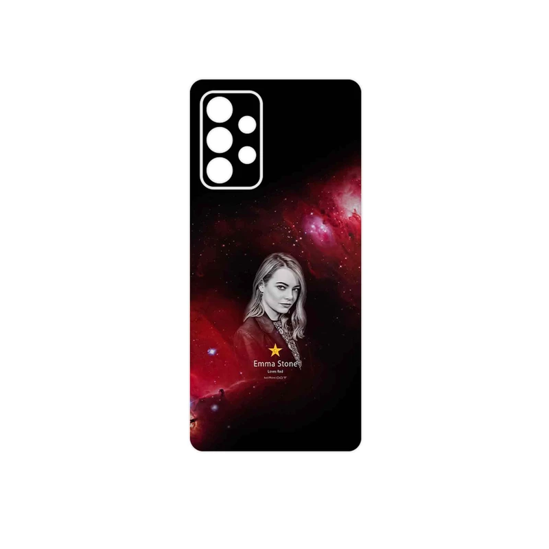 برچسب پوششی ماهوت مدل Emma Stone مناسب برای گوشی موبایل سامسونگ Galaxy A53 5G