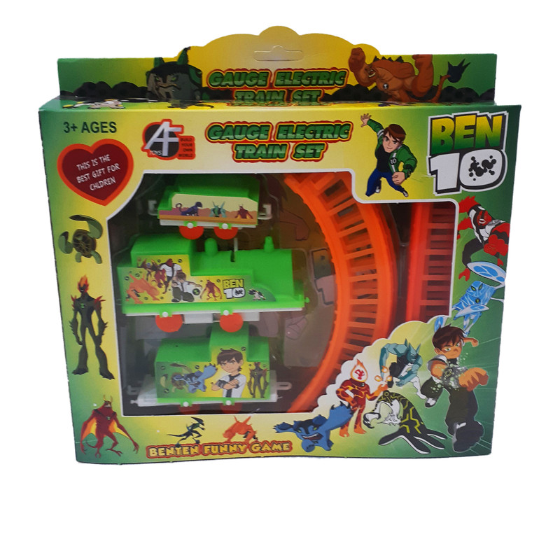 قطار بازی مدل بن تن کد BEN10