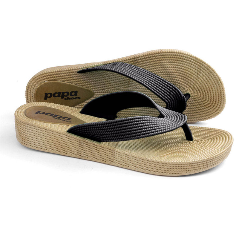 دمپایی لاانگشتی زنانه پاپا مدل ترمه کد 001