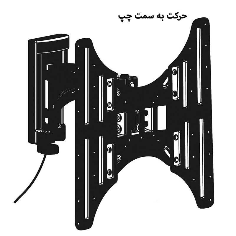 پایه دیواری تلویزیون کیپ مدل WLB152-400 مناسب برای تلویزیون های 14 تا 65 اینچ پایه دیواری تلویزیون کیپ مدل WLB152-400 مناسب برای تلویزیون های 14 تا 65 اینچ