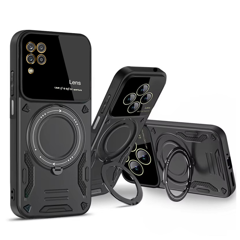 کاور اسپارتان مدل Hybrid Strap مناسب برای گوشی موبایل سامسونگ Galaxy A12 به همراه بند