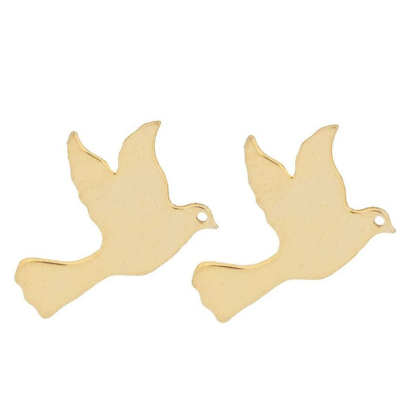 گوشواره طلا 18 عیار زنانه کانیار گالری کد GOA53