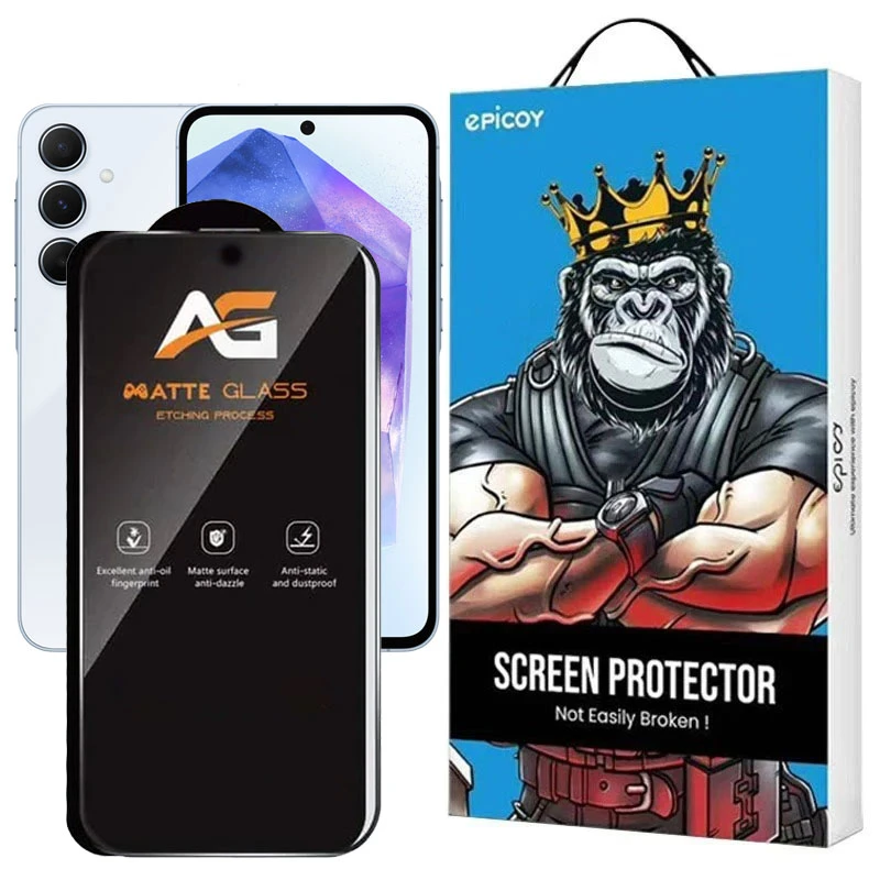 محافظ صفحه نمایش مات اپیکوی مدل AG Matte Etching مناسب برای گوشی موبایل سامسونگ Galaxy A55/A35/M35