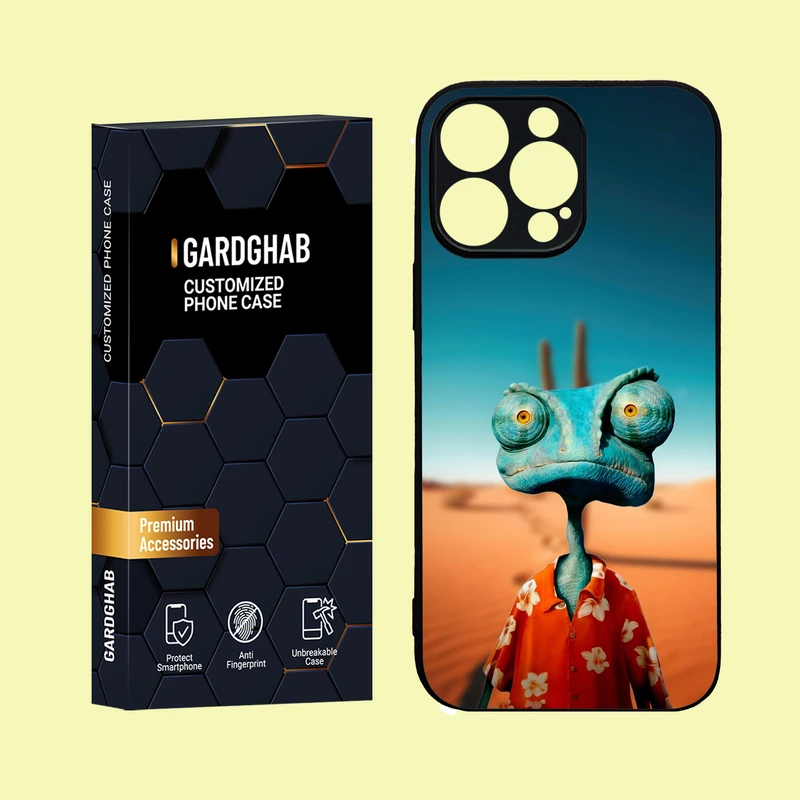 کاور گارد قاب مدل دور ژله ای پسرانه مناسب برای گوشی موبایل اپل iPhone 16 Pro Max