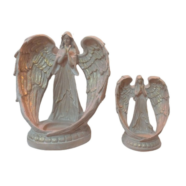 جاشمعی مدل فرشته مادر و فرزند کد A403219 مجموعه دو عددی