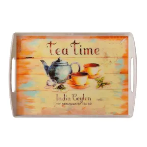 سینی مهروز مدل 9990 طرح tea time