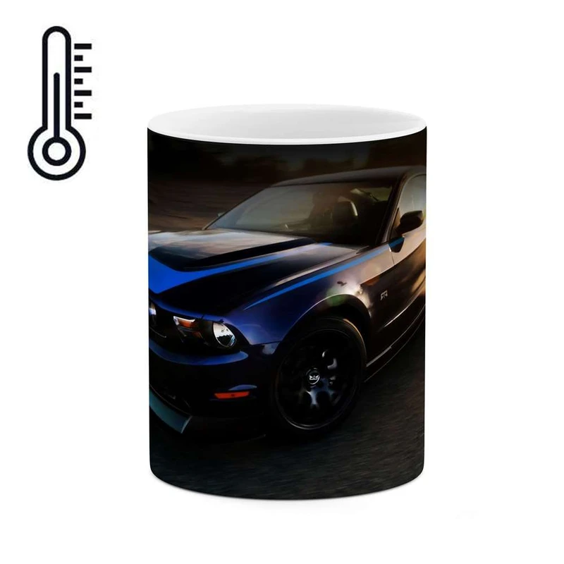 ماگ حرارتی کاکتی مدل ماشین فورد موستانگ کد mgh11578