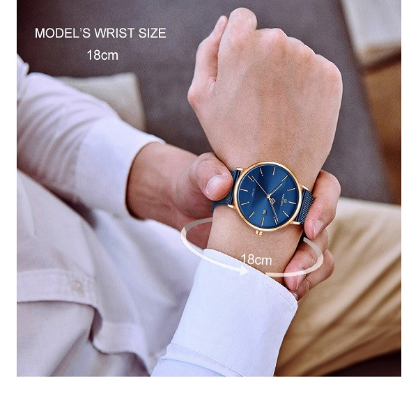 ساعت مچی عقربه‌ای مردانه نیوی فورس مدل 3008BE