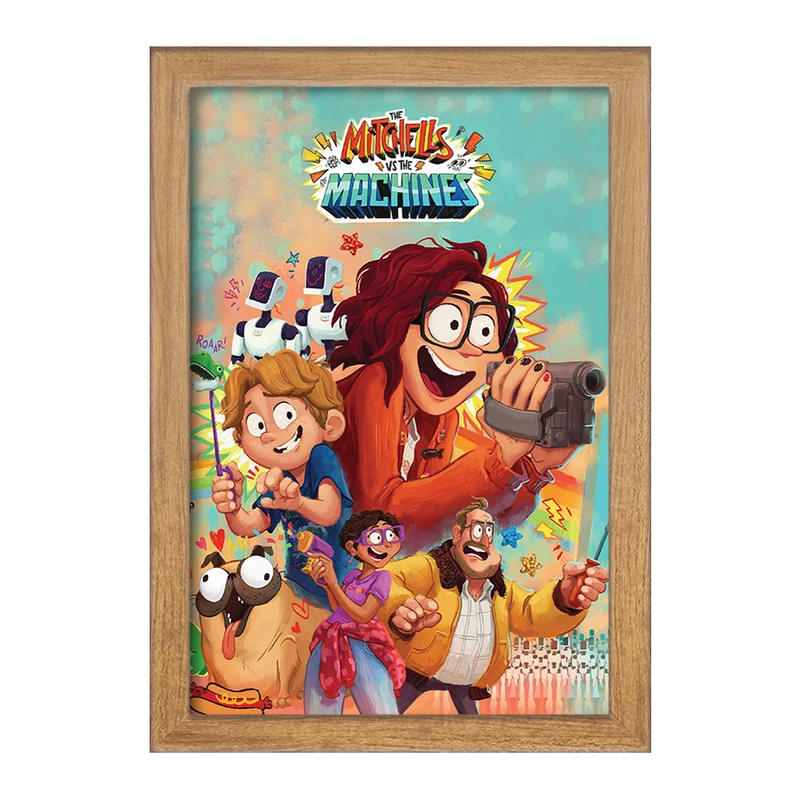 تابلو خندالو مدل میچل ها علیه ماشین ها Mitchells vs Machines  کد 1386