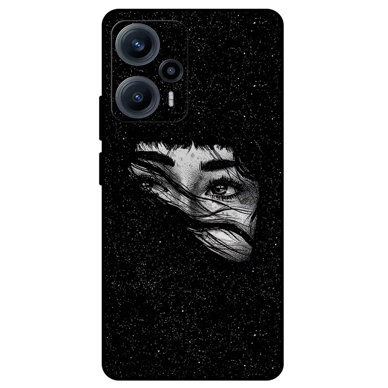 کاور مگافون طرح دخترانه مدل 8140 مناسب برای گوشی موبایل شیائومی Poco F5     