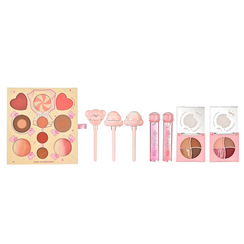 مجموعه آرایشی کوین اند کوکو مدل sweet lollipop مجموعه ۸ عددی 