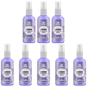 اسپری خوشبو کننده خودرو هوگو مدل لاوندر کد 014 حجم 50 میلی لیتر بسته 8 عددی