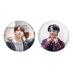 مگنت خندالو طرح آی ان و لی نو گروه استری کیدز Stray Kids کد 1185911850 مجموعه 2 عددی