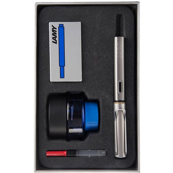 ست خودنویس لامی مدل Al-star - قطر نوشتار M به همراه جوهر 30 میلی لیتری