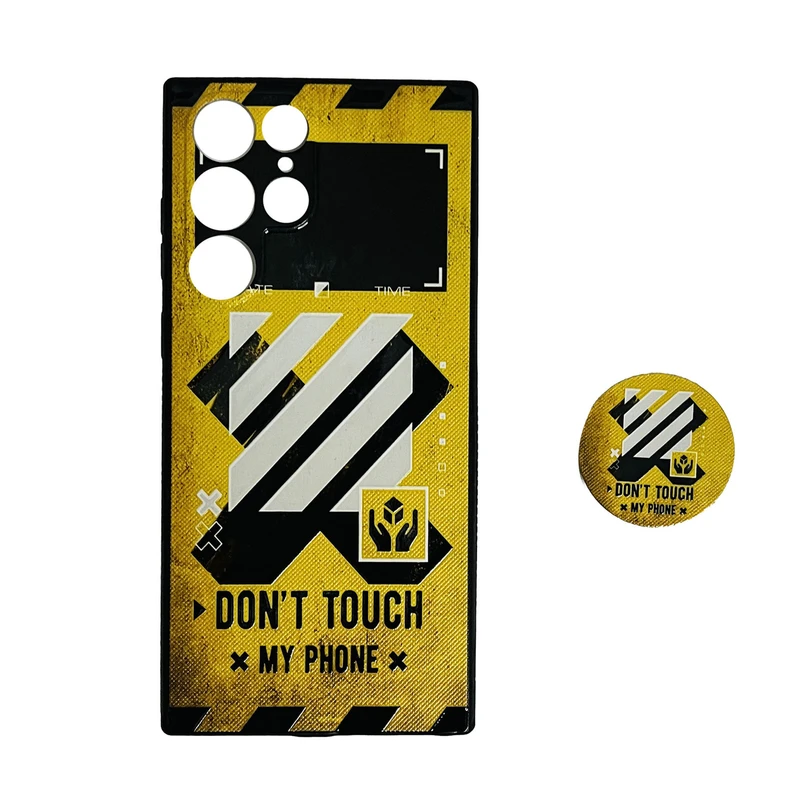 کاور مدل Leopard03 مناسب برای گوشی موبایل سامسونگ Galaxy S22 Ultra به همراه پاپ سوکت