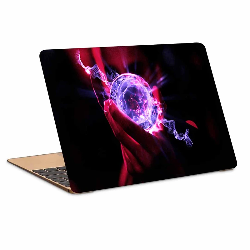 استیکر لپ تاپ طرح hand ball neon کد N-284 مناسب برای لپ تاپ 15.6 اینچ