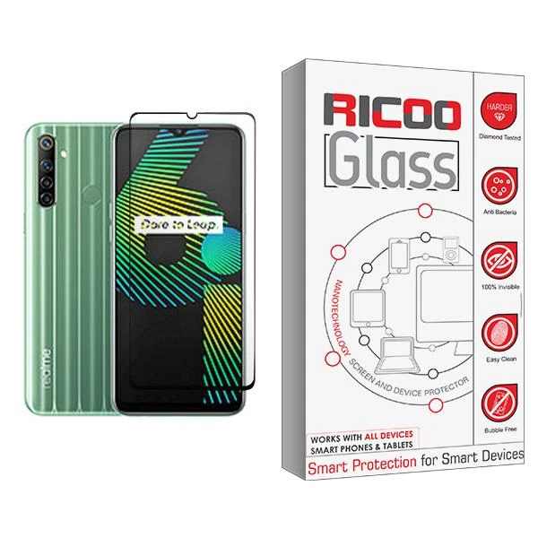 محافظ صفحه نمایش ریکو مدل Ricoo Glass MIX001 مناسب برای گوشی موبایل ریلمی 6i