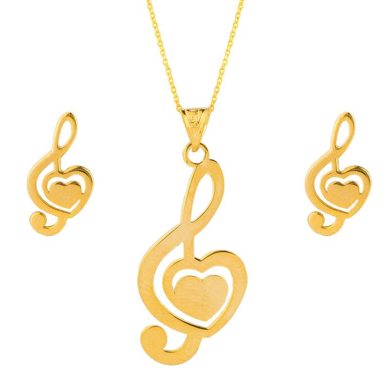 نیم ست طلای 18 عیار زنانه سیم و گوهر مدل GLE164 نیم ست طلای 18 عیار زنانه سیم و گوهر مدل GLE164