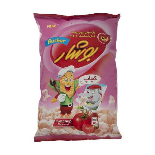 پاپ کورن بوشار لینا با طعم کچاپ - 87 گرم 