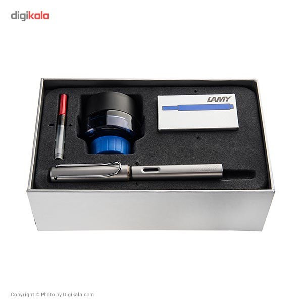 ست خودنویس لامی مدل Al-star - قطر نوشتار M به همراه جوهر 30 میلی لیتری