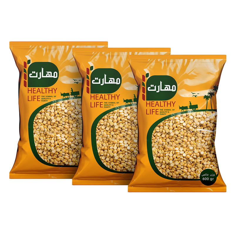 لپه مهارت - 600 گرم بسته 3 عددی
