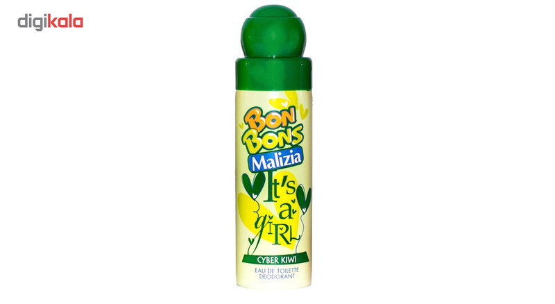 ست ادوتویلت کودک مالیزیا مدل Cyber Kiwi حجم 75 میلی لیتر