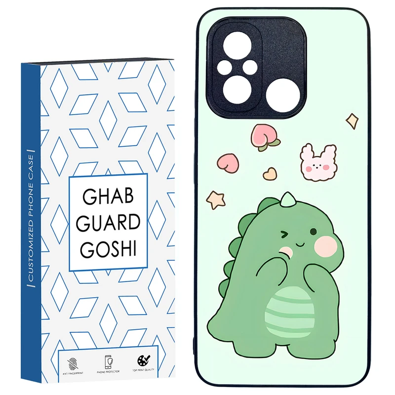 کاور قاب گارد گوشی طرح دایناسور کد TPU-080 مناسب برای گوشی موبایل شیائومی REDMI 12C / POCO C55