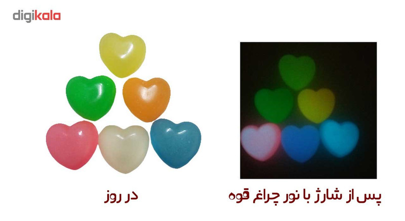 قلب های شب تاب مدل I-heart