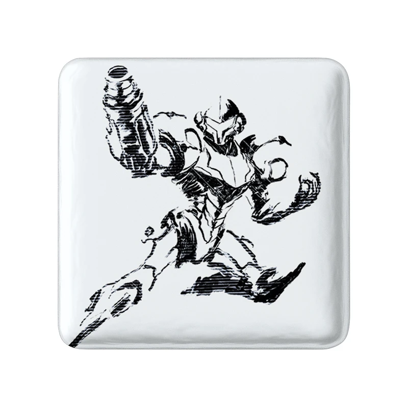 پیکسل خندالو طرح بازی متروید (Metroid) مدل مربعی کد 35644