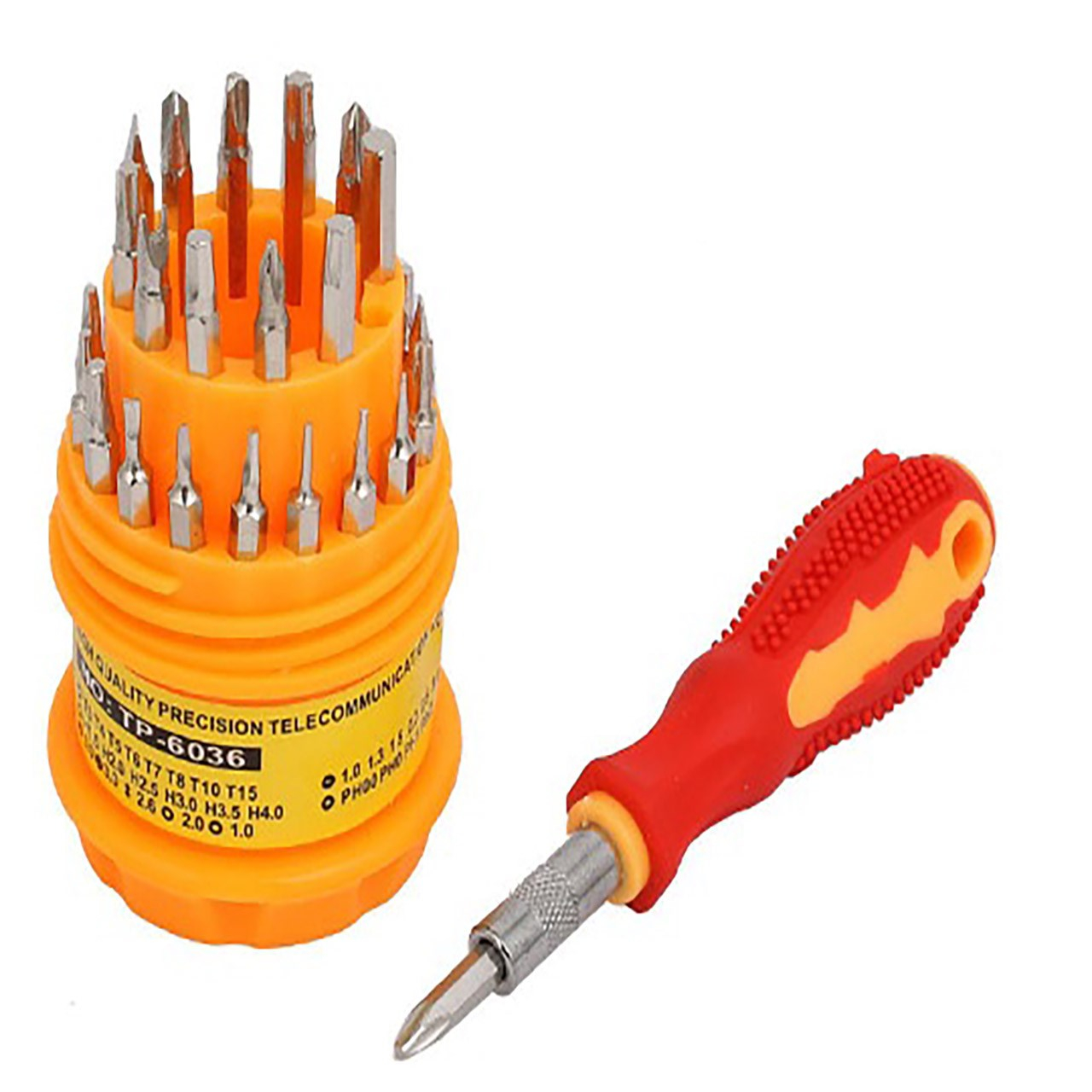 مجموعه 31 عددی پیچ گوشتی جک ولف اسکین مدل jk-6036