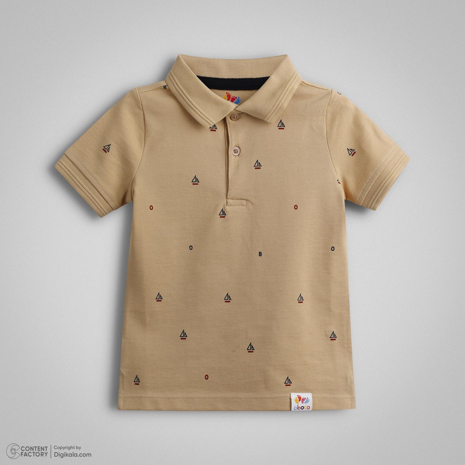 پولوشرت آستین کوتاه پسرانه وان بای وان مدل 2007322418 -  - 4
