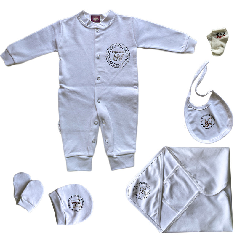 ست 5 تکه لباس نوزادی مدل 370