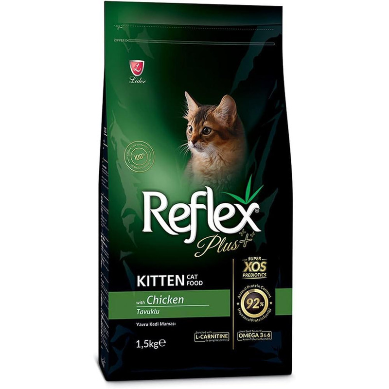 غذای خشک رفلکس پلاس مدل کیتن وزن 1.5کیلوگرم