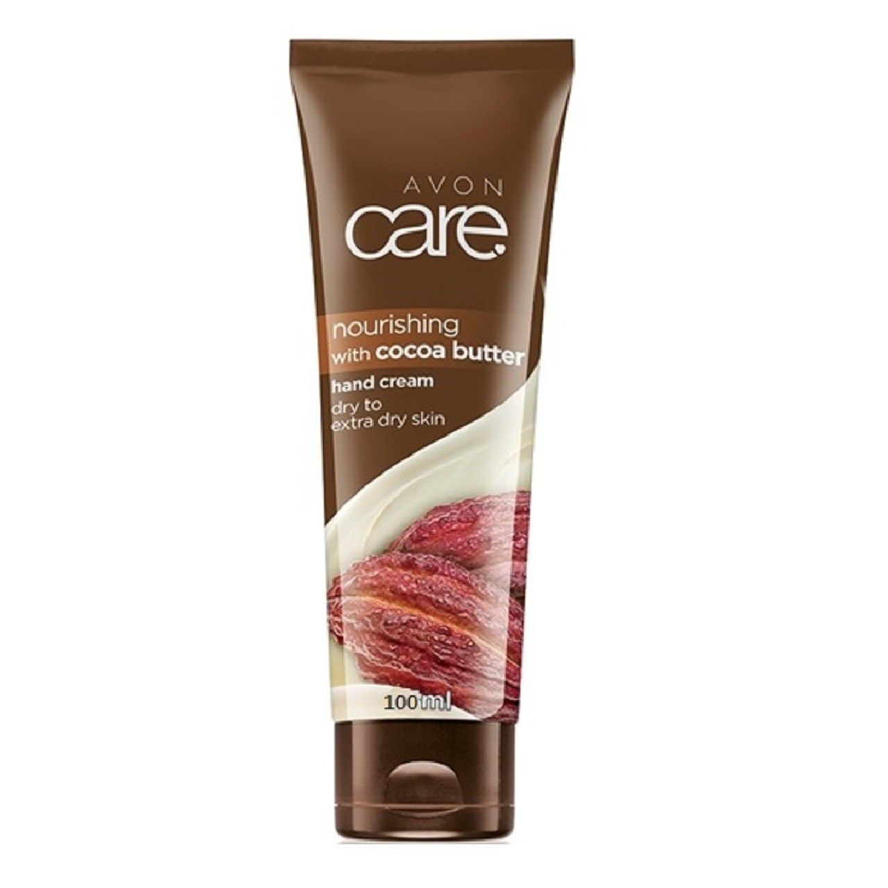 کرم دست و ناخن آون مدل Avon Care Nourishing Cocoa Butter Hand Cream حجم 100 میلی لیتر