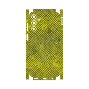 MAHOOT Yellow Snake Skin-FullSkin Cover Sticker for Samsung Galaxy A15