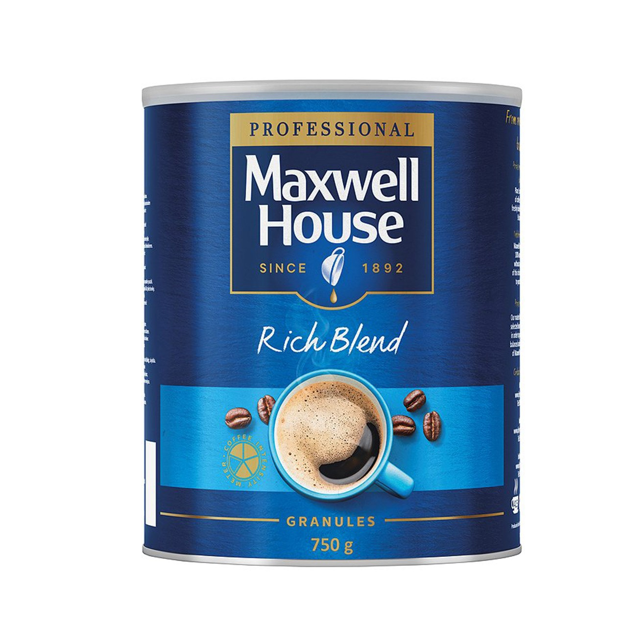 بسته پودر قهوه فوری Maxwell House مدل Rich Blend حجم750 گرم