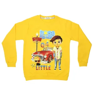 سویشرت پسرانه توتن طرح بچه رییس مدل YW-300