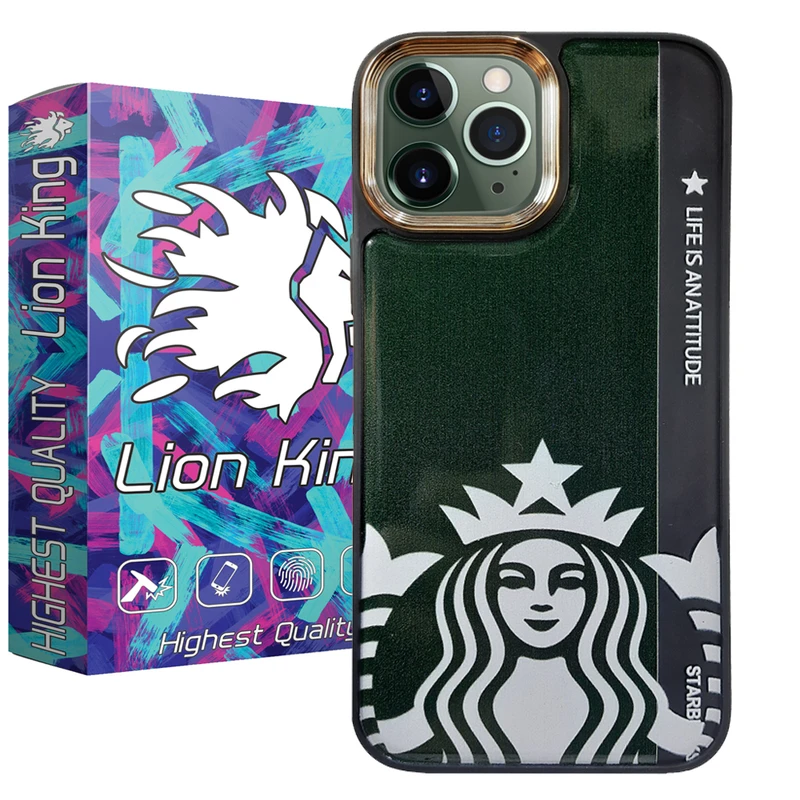 کاور لاین کینگ مدل BAXCAFEH1 مناسب برای گوشی موبایل اپل IPhone 12 pro Max