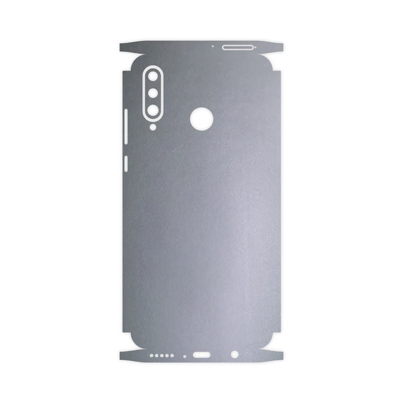 برچسب پوششی ماهوت مدل Full skin-Matte-Silver مناسب برای گوشی موبایل هوآوی P30 Lite