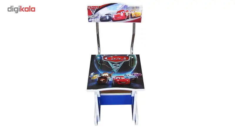 میز و صندلی تحریر کودک مدل ماشین