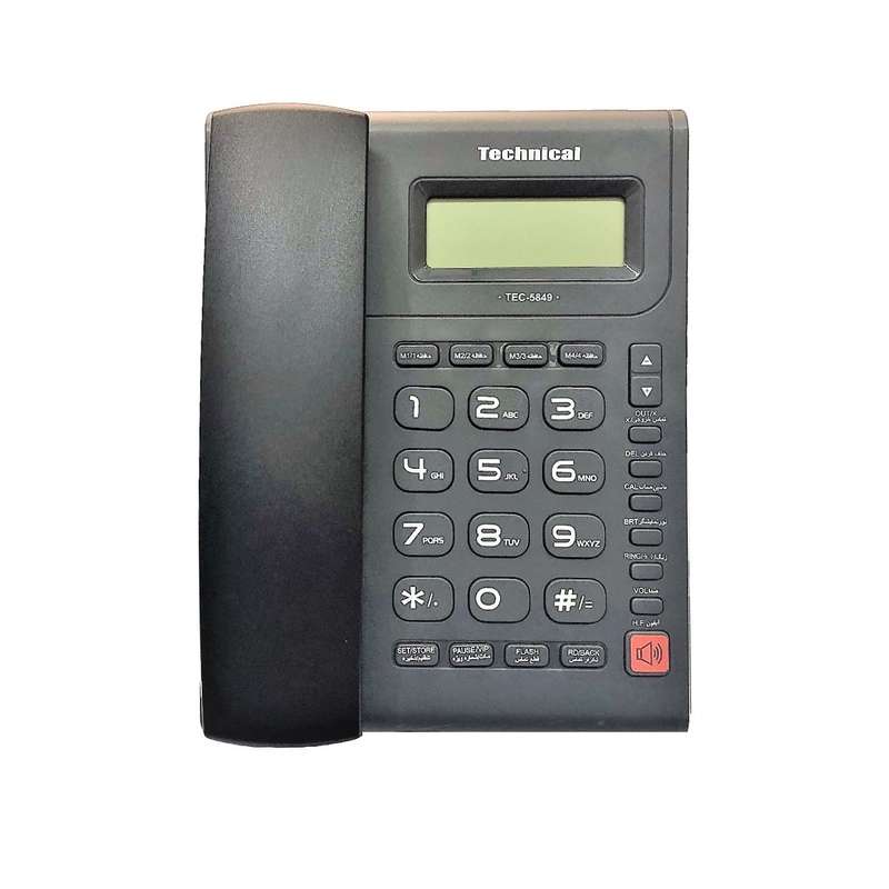 تلفن تکنیکال مدل TEC-5849 تلفن تکنیکال مدل TEC-5849