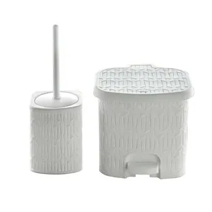 Limon Bambo Waste And Brush Set