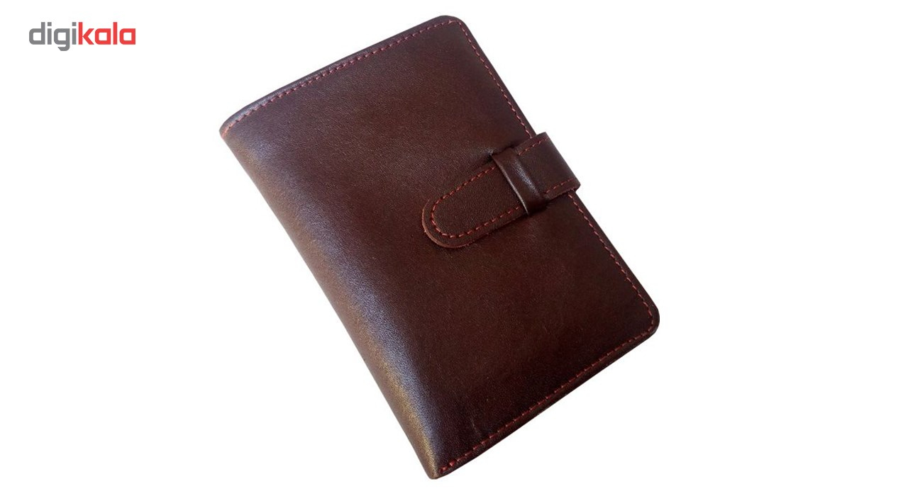 کیف پول جیبی چرم خاطره مدل karlos