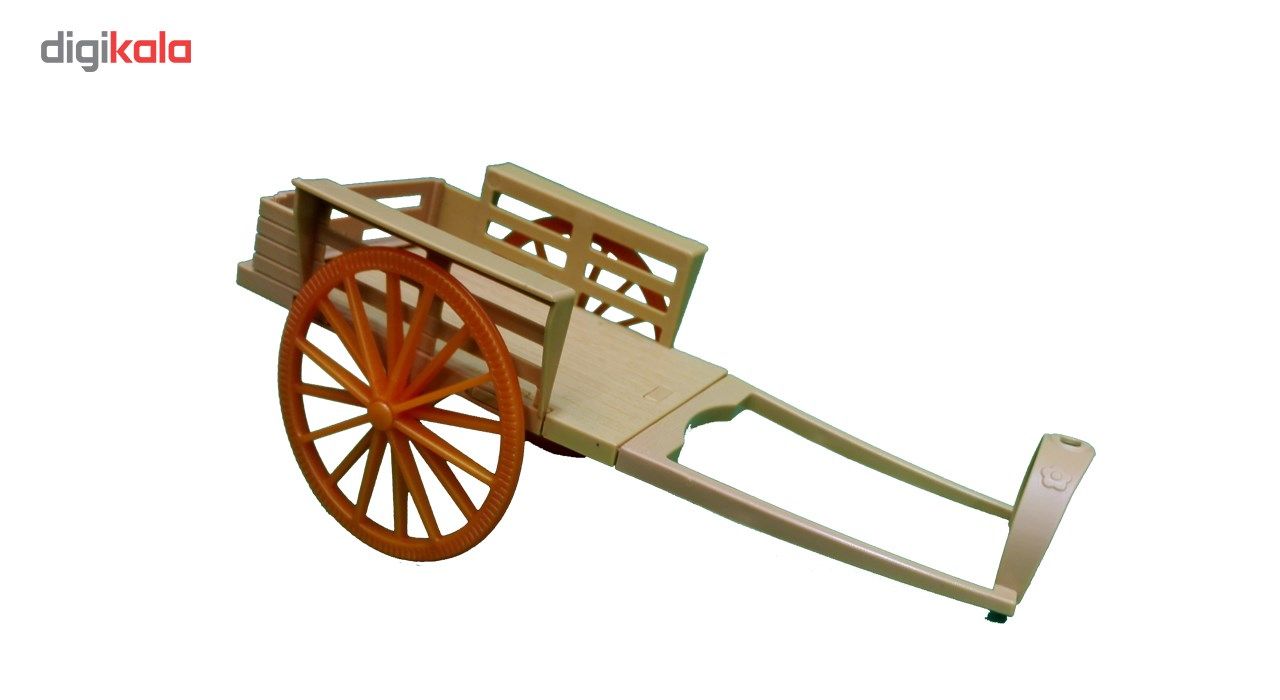 اسباب بازی مدل اسب و گاری کد 3188