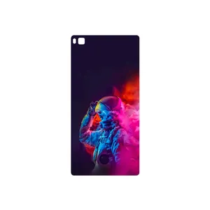 MAHOOT Smoke Rainbow Digital Art 1 Cover Sticker for Huawei P8